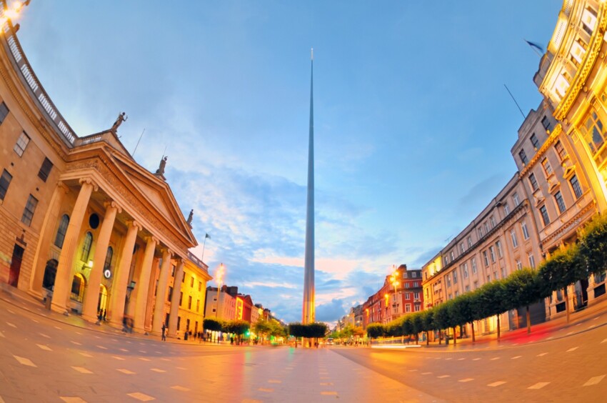 foto del centro di Dublino oh